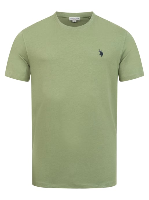 U.S. Polo Assn. Camiseta básica para hombre de algodón - Image 1