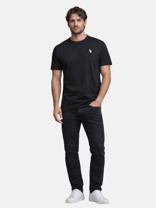 U.S. Polo Assn. Camiseta básica para hombre de algodón - Image 3