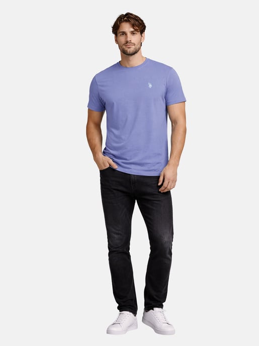 U.S. Polo Assn. Camiseta básica para hombre de algodón - Image 3
