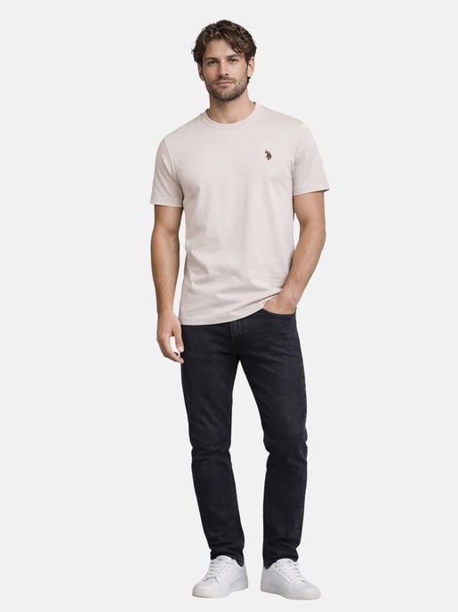 U.S. Polo Assn. Camiseta básica para hombre de algodón - Image 3
