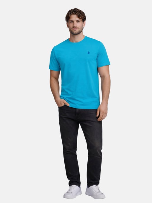 U.S. Polo Assn. Camiseta básica para hombre de algodón - Image 3