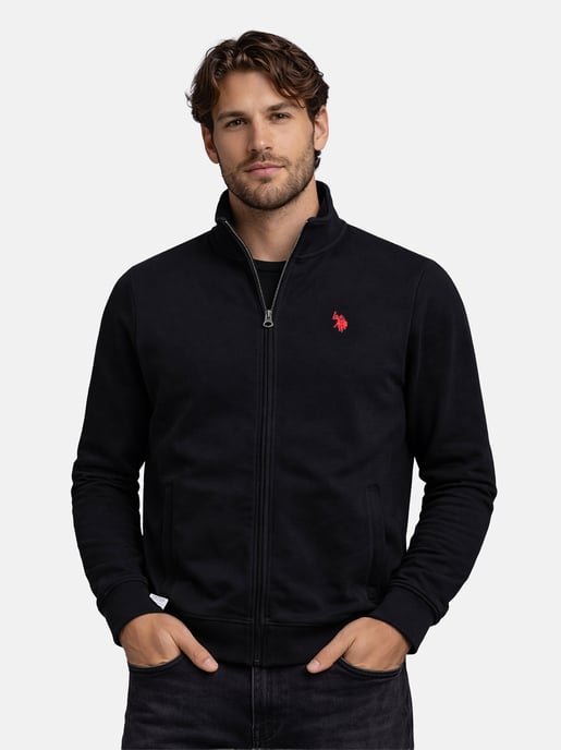 Chaqueta sudadera para hombre U.S. Polo Assn. con cuello alto - Image 5
