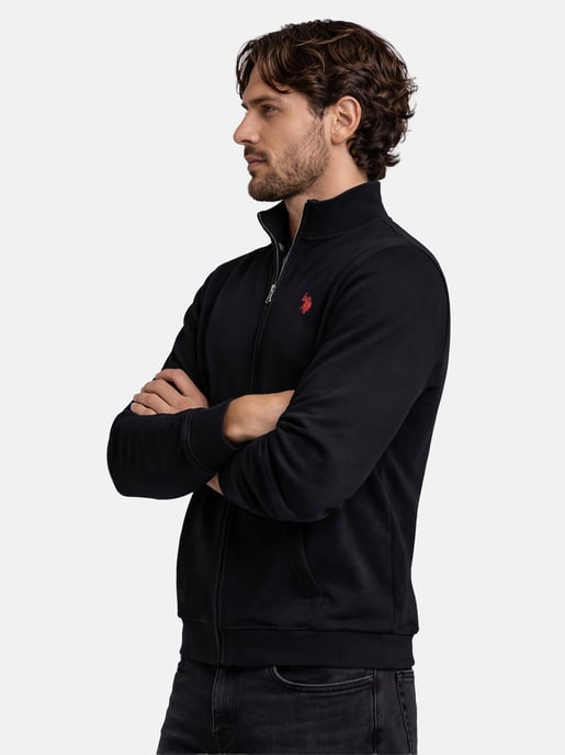 Chaqueta sudadera para hombre U.S. Polo Assn. con cuello alto - Image 6