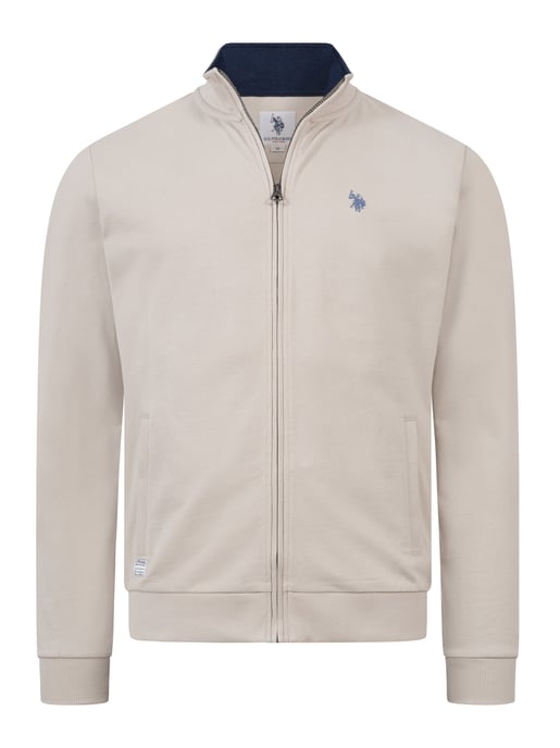 Chaqueta sudadera para hombre U.S. Polo Assn. con cuello alto - Image 1