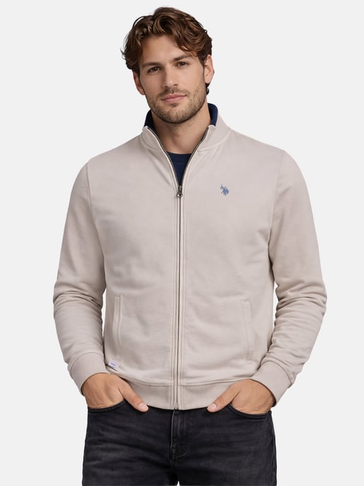 Chaqueta sudadera para hombre U.S. Polo Assn. con cuello alto - Image 5