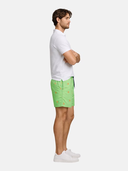 Bañador para hombre U.S. Polo Assn. con diseño de logotipo allover - Image 6