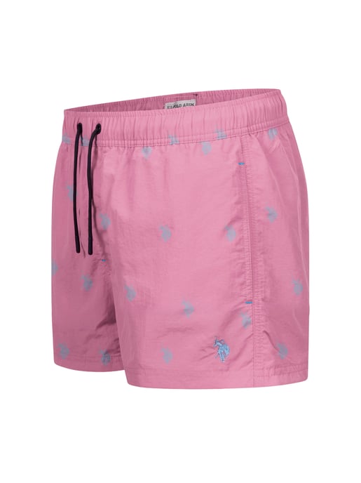 Bañador para hombre U.S. Polo Assn. con diseño de logotipo allover - Image 2