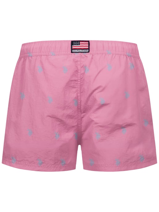 Bañador para hombre U.S. Polo Assn. con diseño de logotipo allover - Image 3