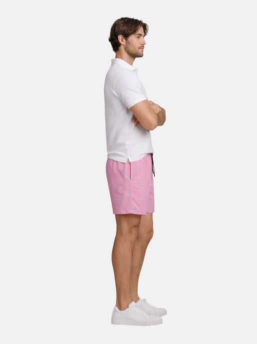 Bañador para hombre U.S. Polo Assn. con diseño de logotipo allover - Image 6