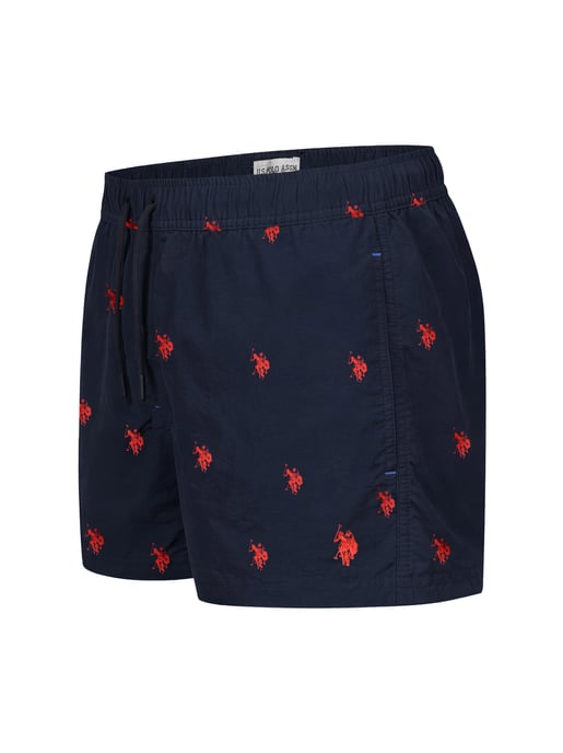 Bañador para hombre U.S. Polo Assn. con diseño de logotipo allover - Image 2