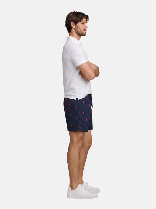 Bañador para hombre U.S. Polo Assn. con diseño de logotipo allover - Image 6