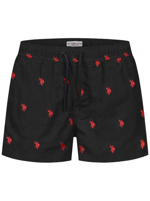 Bañador para hombre U.S. Polo Assn. con diseño de logotipo allover - Image 1