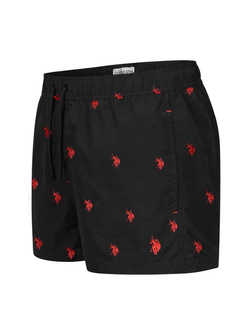 Bañador para hombre U.S. Polo Assn. con diseño de logotipo allover - Image 2