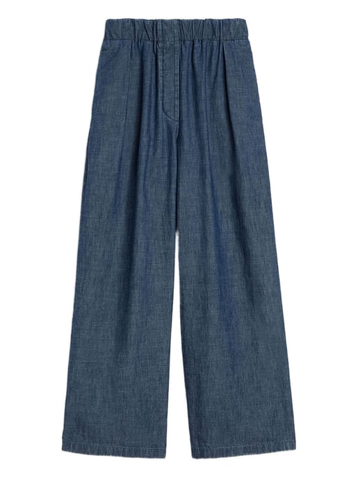 Pantalones de pierna ancha de algodón - Image 2