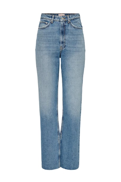 Jeans de pierna recta de cintura alta - Image 1