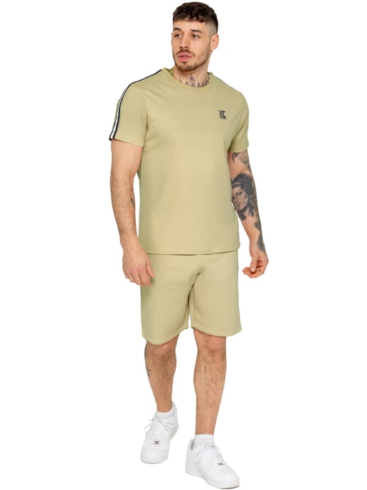 Kruze | Chándal de camiseta con cinta y pantalones cortos para hombre - Image 1