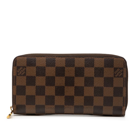 Billetera Larga Zippy Damier Ebene de Segunda Mano - Image 1