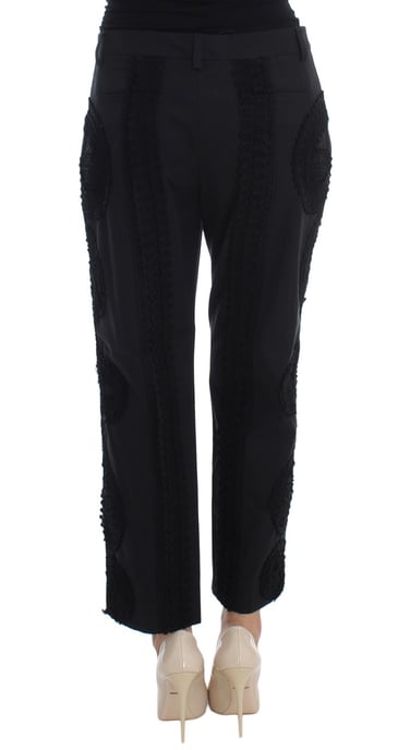 Pantalones Cortos con Detalle de Encaje - Image 3