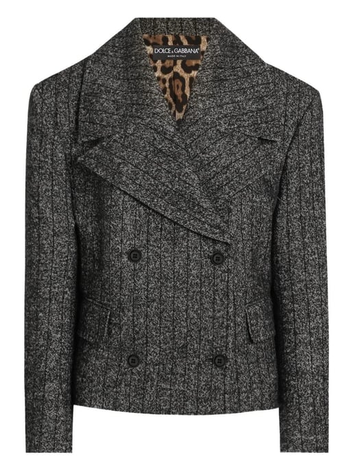 Chaqueta de lana de doble botonadura - Image 2