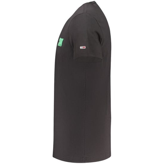 Camiseta de Algodón Negra para Hombre Tommy Hilfiger - Image 3