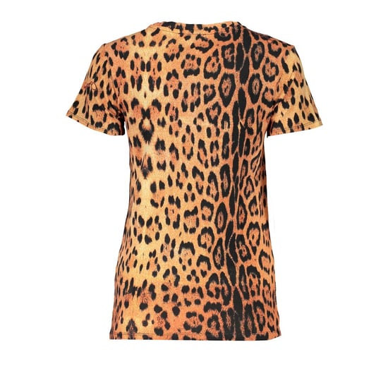 Camiseta de Algodón para Mujeres Cavalli Class Arancione - Image 2