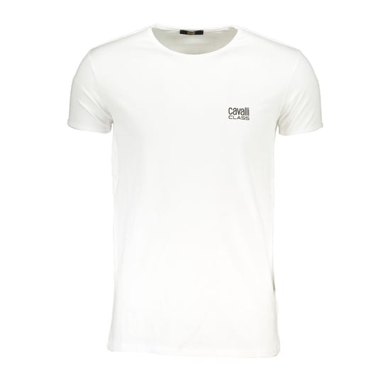 Cavalli Class Bianco Camiseta de Algodón para Hombre - Image 1