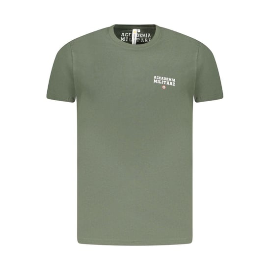 Camiseta de algodón para hombre Accademia Militare Verde - Image 1