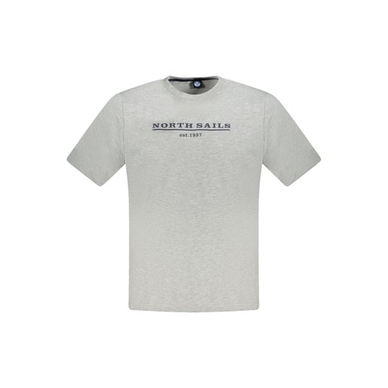 North Sails Camiseta de Algodón Gris para Hombre - Image 1