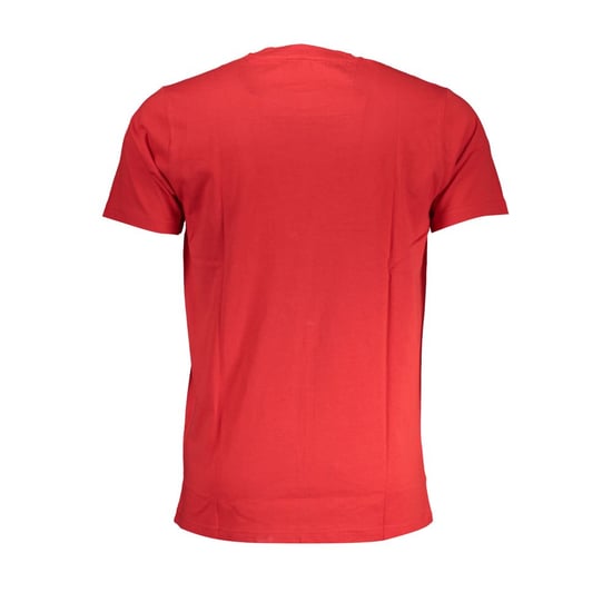 Camiseta Roja de Algodón para Hombre Cavalli Class - Image 2