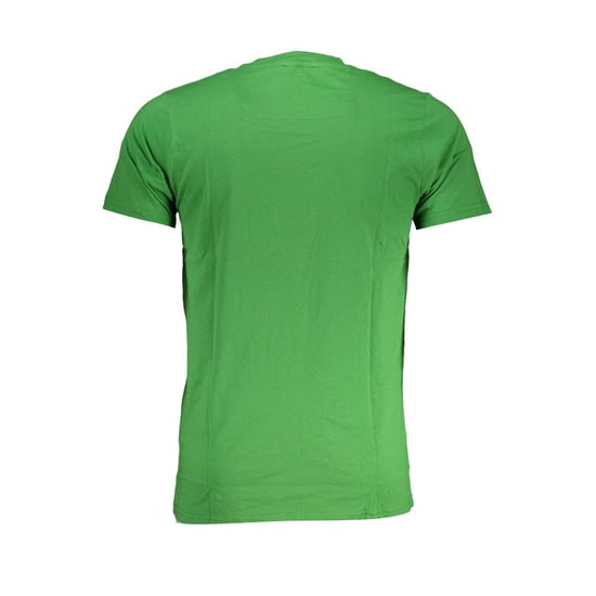 Camiseta de Algodón Verde para Hombre Cavalli Class - Image 2