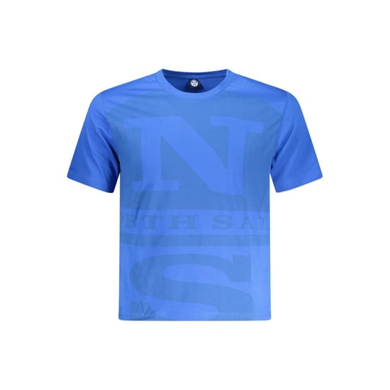 Camiseta de algodón azul para hombre North Sails - Image 1