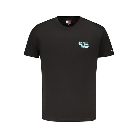 Camiseta de Hombre Negra de Algodón Tommy Hilfiger - Image 1