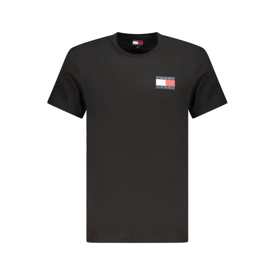 Camiseta de Hombre de Algodón Negra Tommy Hilfiger - Image 1