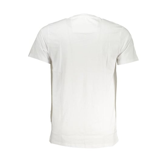 Camiseta de Hombre de Algodón Blanco Cavalli Class - Image 2