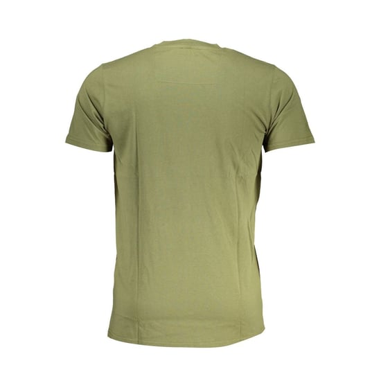 Camiseta de Hombre de Algodón Verde Cavalli Class - Image 2