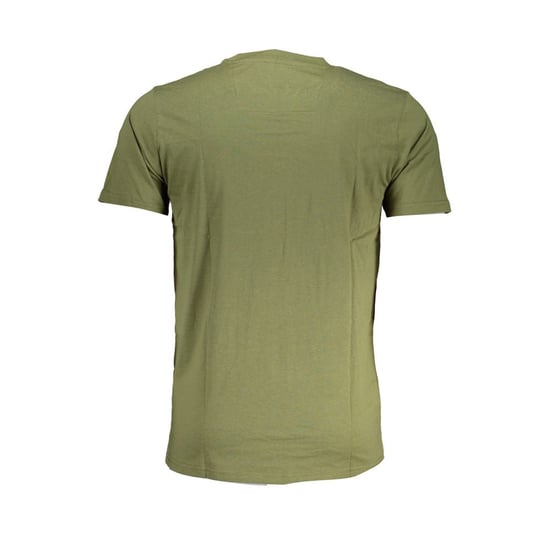 Camiseta de algodón verde para hombre Cavalli Class - Image 2