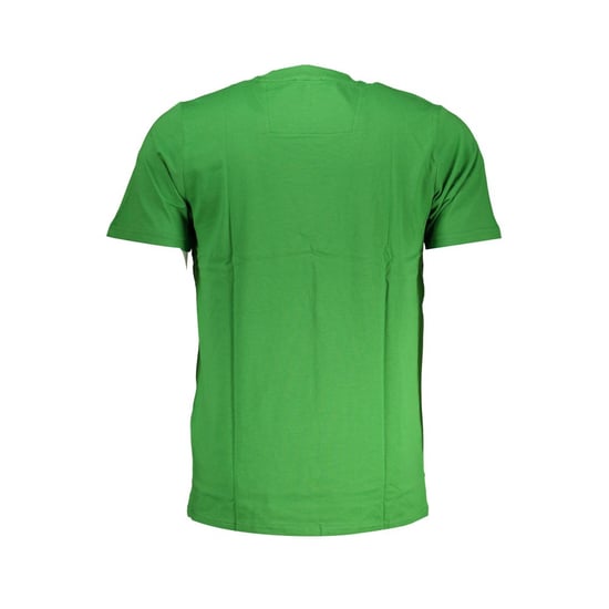 Camiseta de algodón verde para hombre Cavalli Class - Image 2