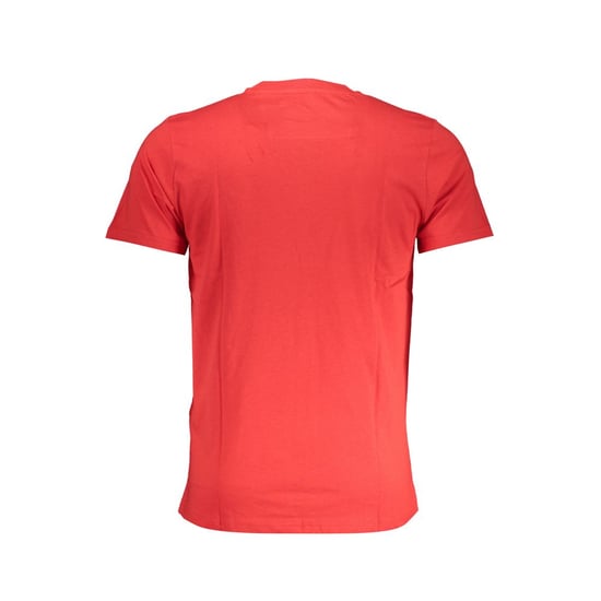 Camiseta de Algodón Roja para Hombre Cavalli Class - Image 2