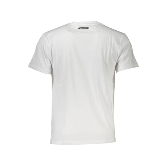 Camiseta de Hombre de Algodón Blanco Cavalli Class - Image 2