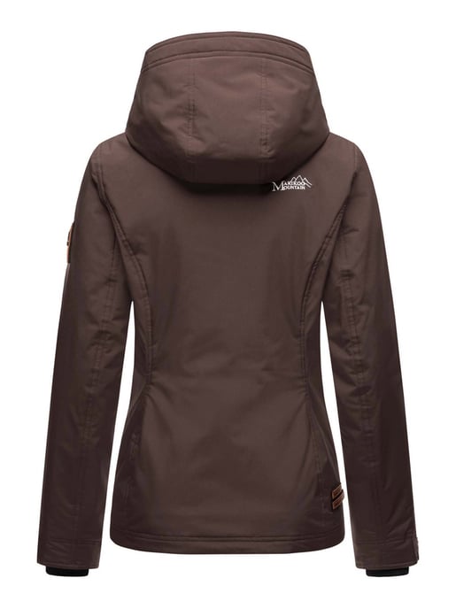 Marikoo chaqueta de entretiempo mujer – Brombeere ligera con capucha - Image 4
