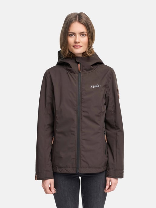 Marikoo chaqueta de entretiempo mujer – Brombeere ligera con capucha - Image 6