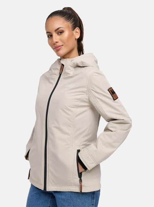 Marikoo chaqueta de entretiempo mujer – Brombeere ligera con capucha - Image 6