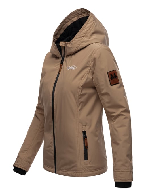 Marikoo chaqueta de entretiempo mujer – Brombeere ligera con capucha - Image 3
