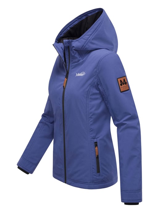 Marikoo chaqueta de entretiempo mujer – Brombeere ligera con capucha - Image 3