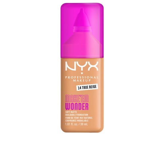 Make'Em Wonder Foundation #14-true Beige 30 ml - Image 1