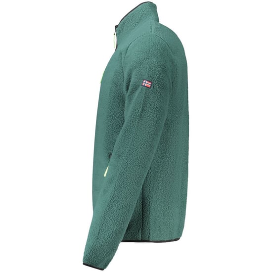 Noruega 1963 Sudadera de Poliéster Verde para Hombre - Image 3