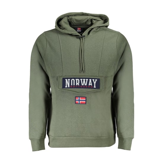 Noruega 1963 Sudadera de Algodón Verde para Hombre - Image 1