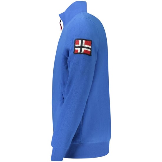 Sudadera para hombres de poliéster azul Noruega 1963 - Image 3