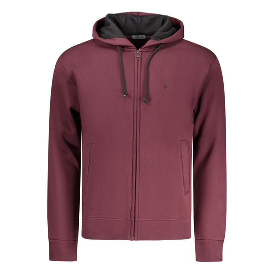Sudadera con capucha de algodón roja para hombre Coveri Moving - Image 1