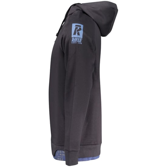 Sudadera de algodón azul para hombre Rifle - Image 3